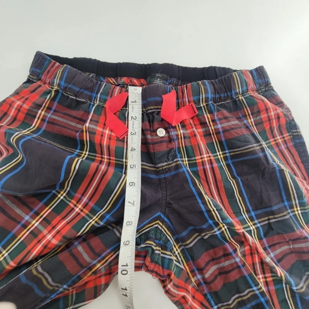 J crew plaid mens Christmas pajamas size  small